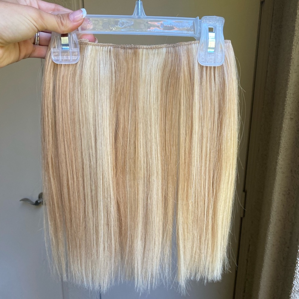 12" HALO EXTENSION WARM BRIGHT BLONDE #F112